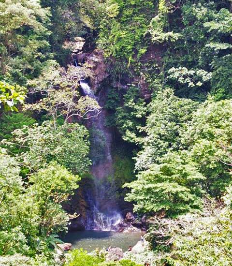 Tavida Waterfall, near Cerro La Vieja,  Panama